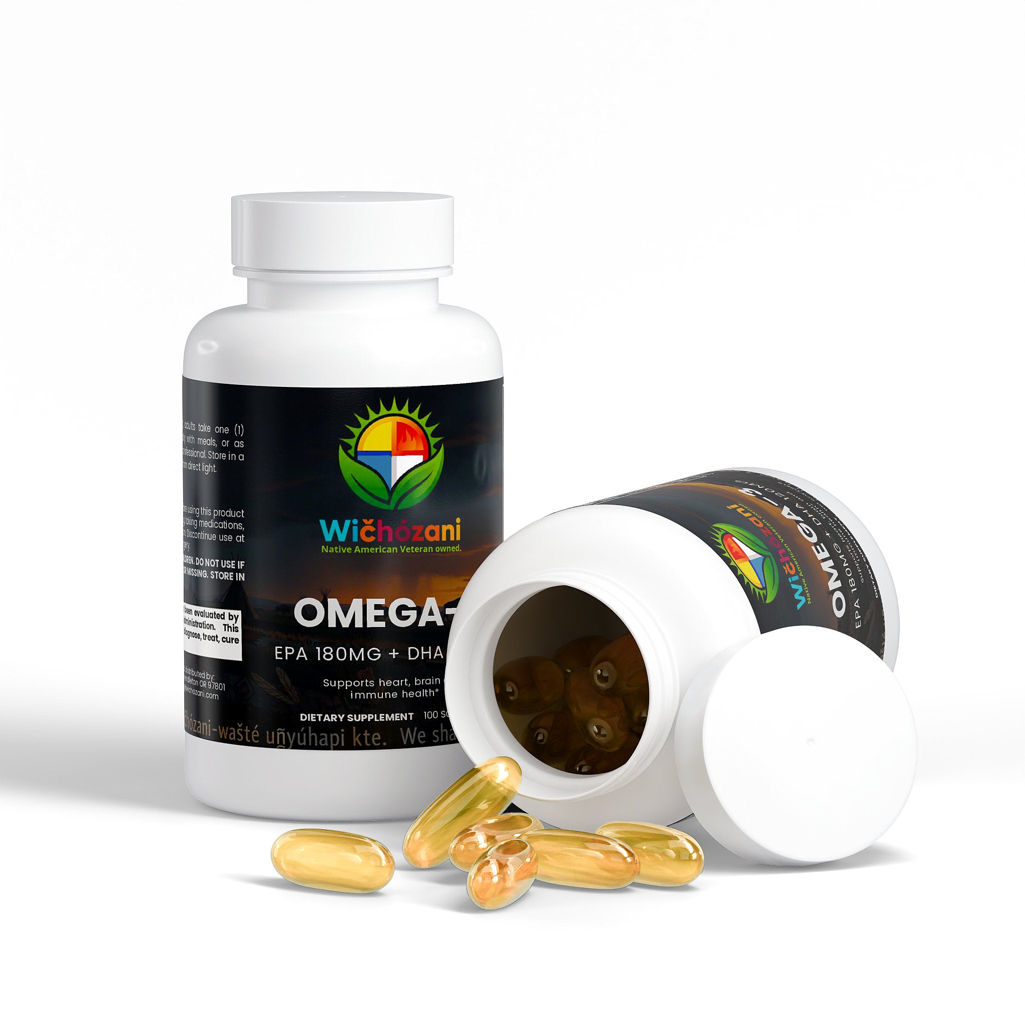 Omega-3 EPA 180mg + DHA 120mg