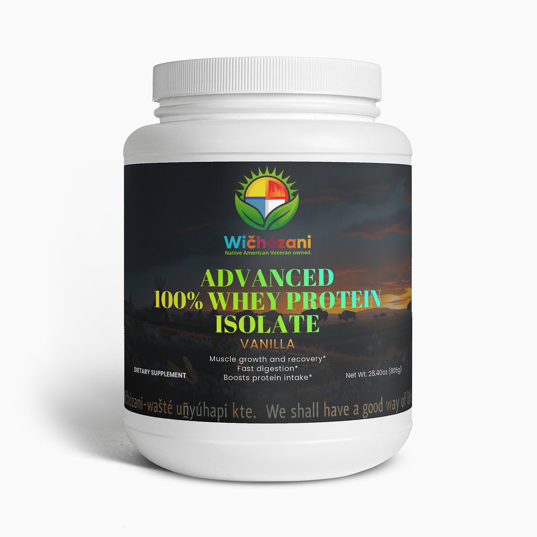 Advanced 100% Whey Protein Isolate (Vanilla)