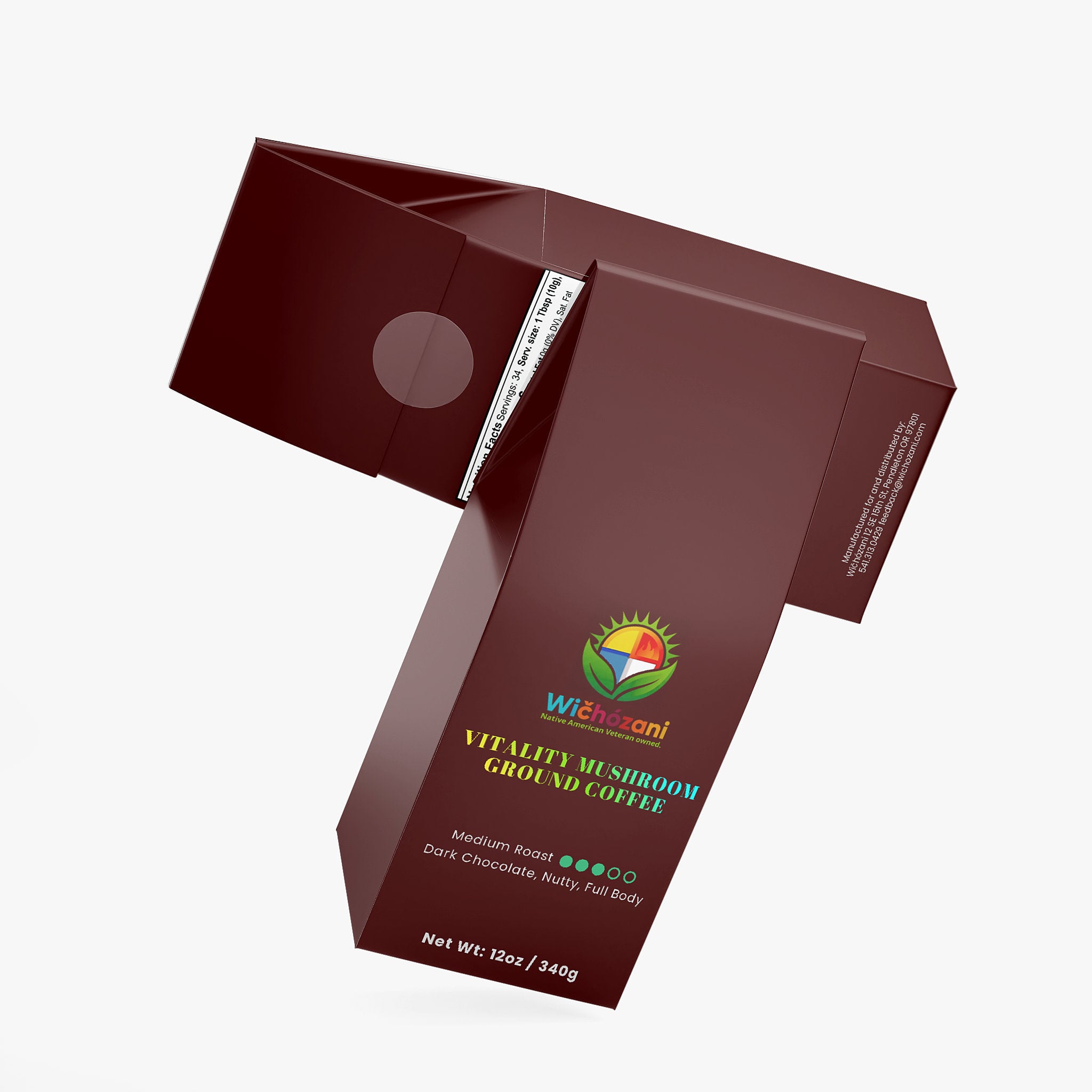 Vitality Mushroom Coffee (Medium Roast)