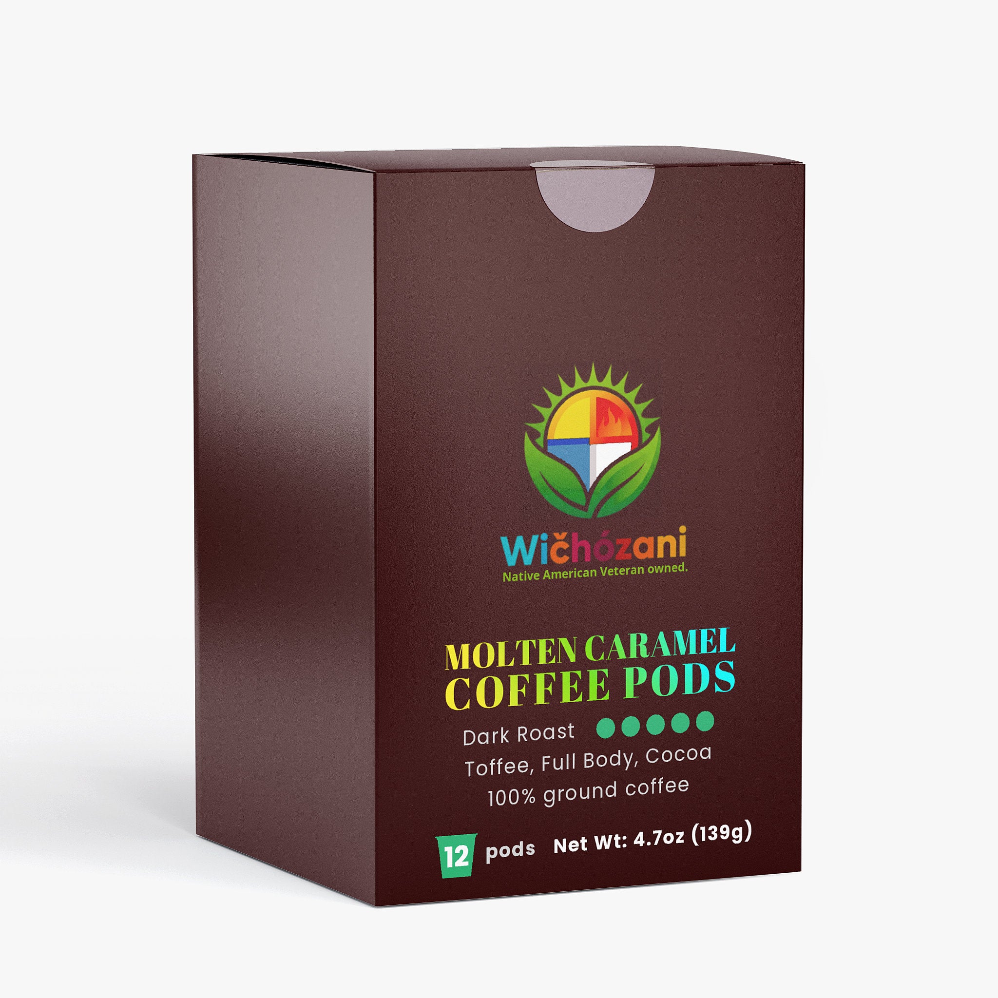 Molten Caramel Coffee Pods (Dark Roast)