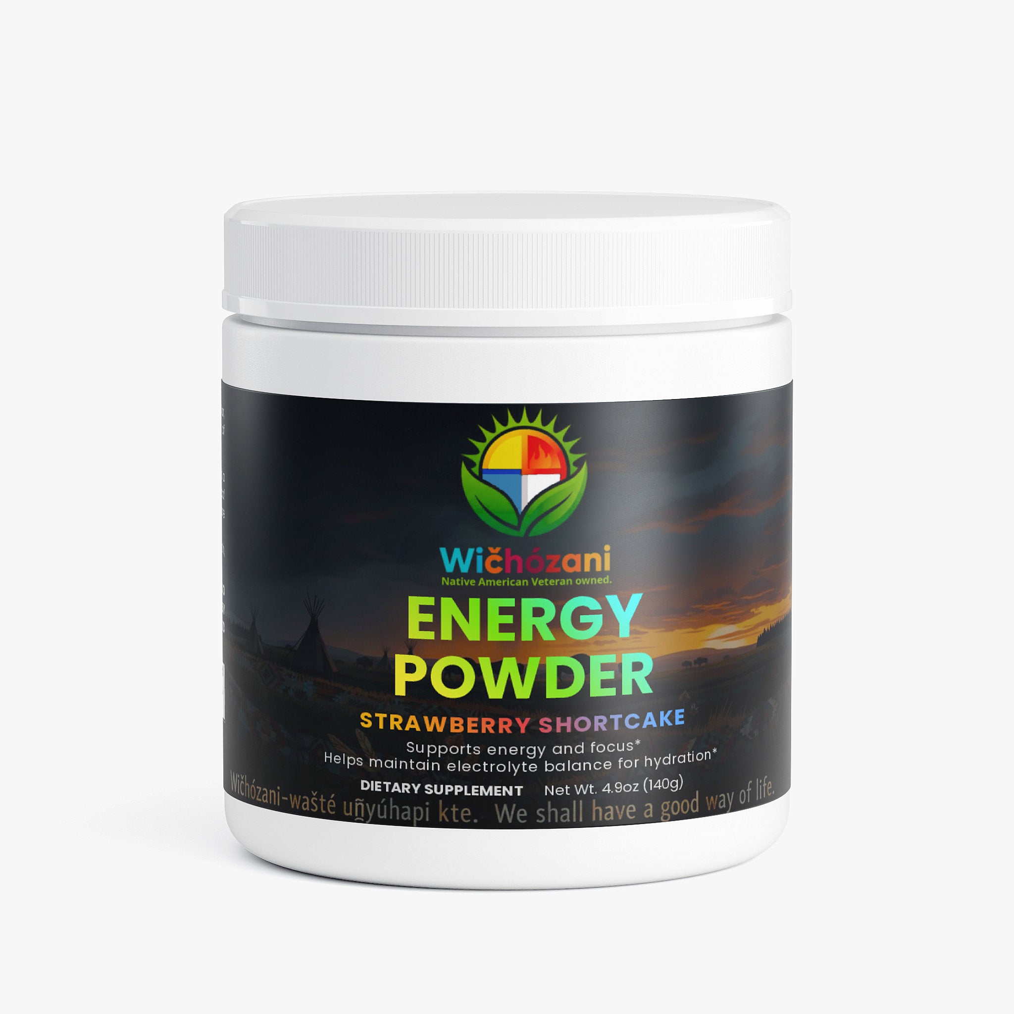 Energy Powder (Strawberry Shortcake)