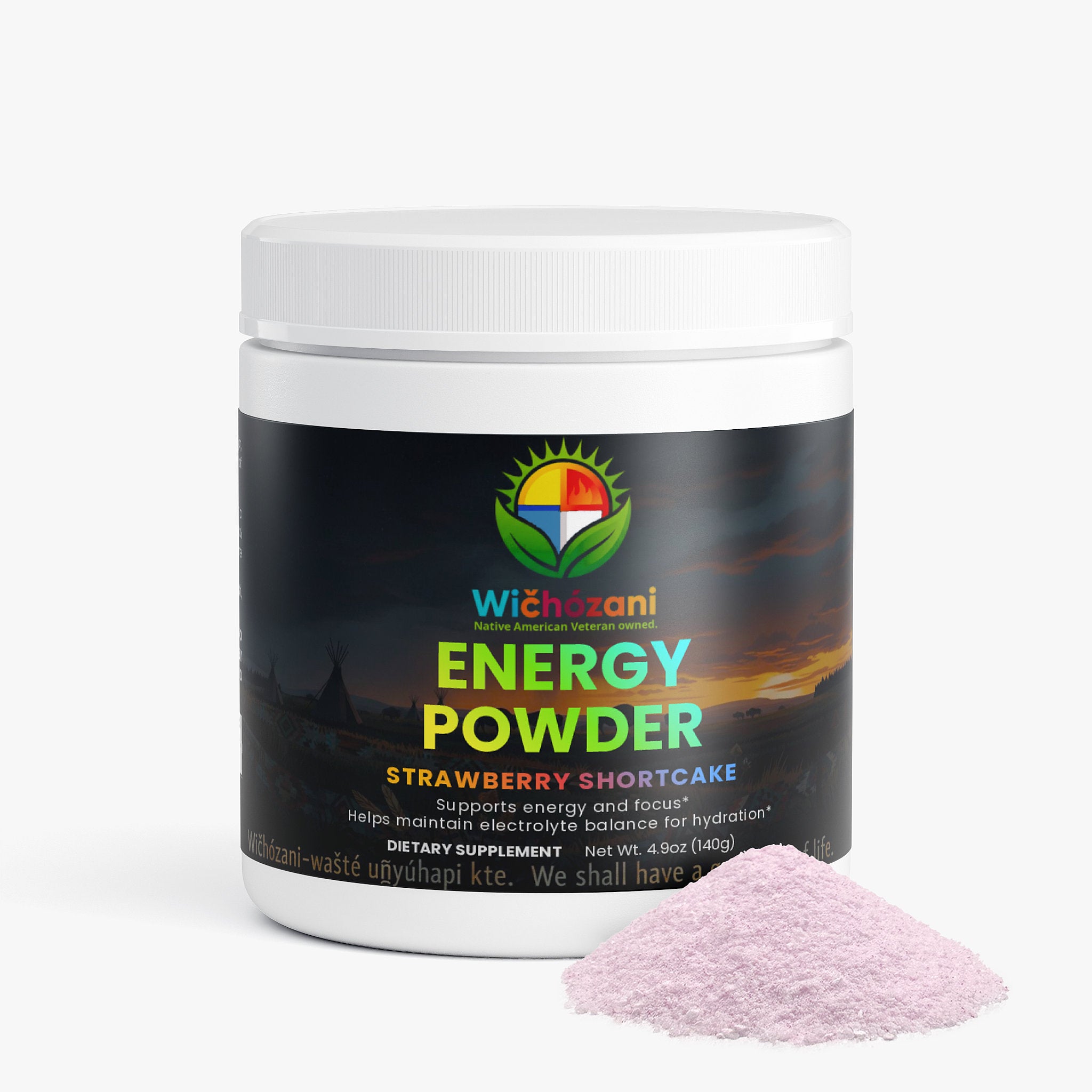 Energy Powder (Strawberry Shortcake)