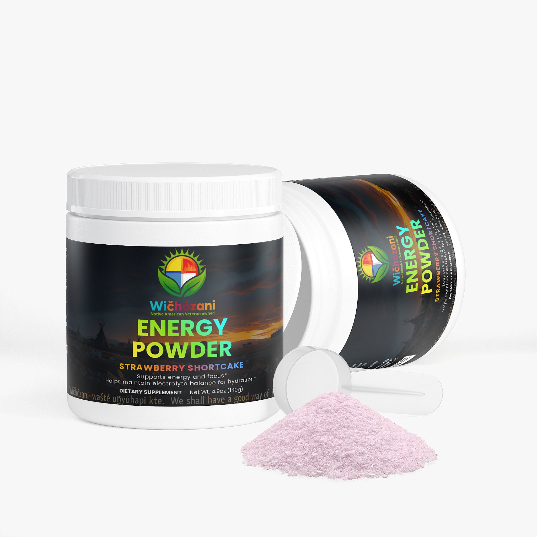 Energy Powder (Strawberry Shortcake)